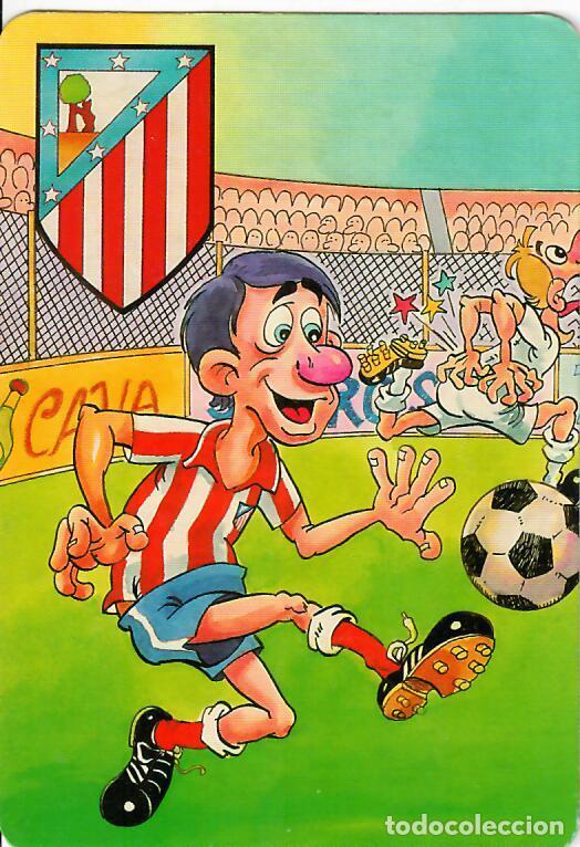Coleccionismo Calendarios: CALENDARIO DE SERIE F&Uacute;TBOL - A&Ntilde;O 2000 - L 307 - ATL&Eacute;TICO MADRID