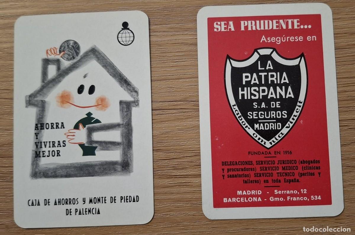 Coleccionismo calendarios: Lote 2 Calendario 1967: Caja de Ahorros de Palencia y Patria Hispana &ndash; Heraclio Fournier