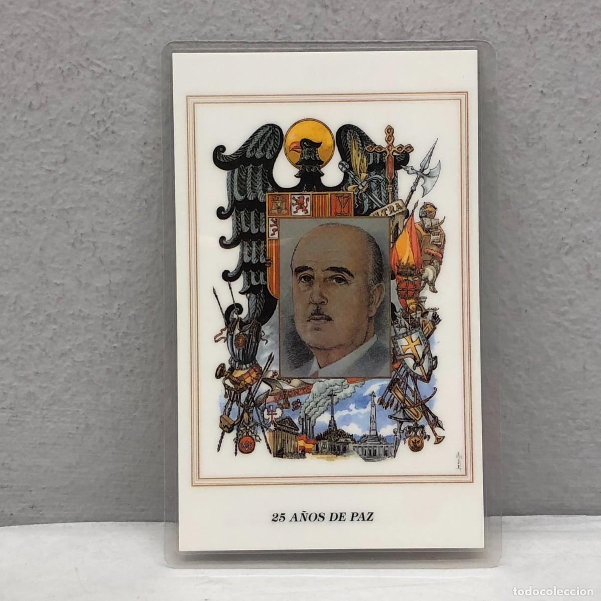 Coleccionismo Calendarios: CALENDARIO 1944 - 25 A&Ntilde;OS DE PAZ - &rdquo;FUERON LOS MEJORES E LA HISTORIA DE ESPA&Ntilde;A&rdquo; - 110 X 70 MM / 1304