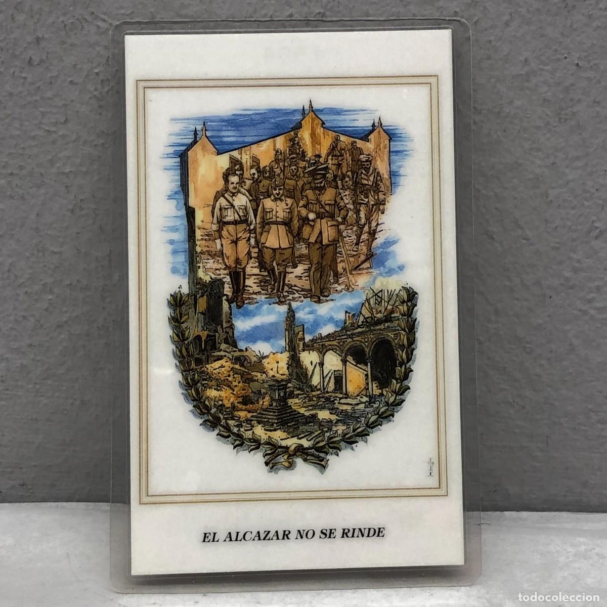 Coleccionismo Calendarios: CALENDARIO 1994 - EL ALCAZAR NO SE RINDE - &rdquo;VALORO Y CORAJE EN LA CONTIENDA&rdquo; - 110 X 70 MM / 1308