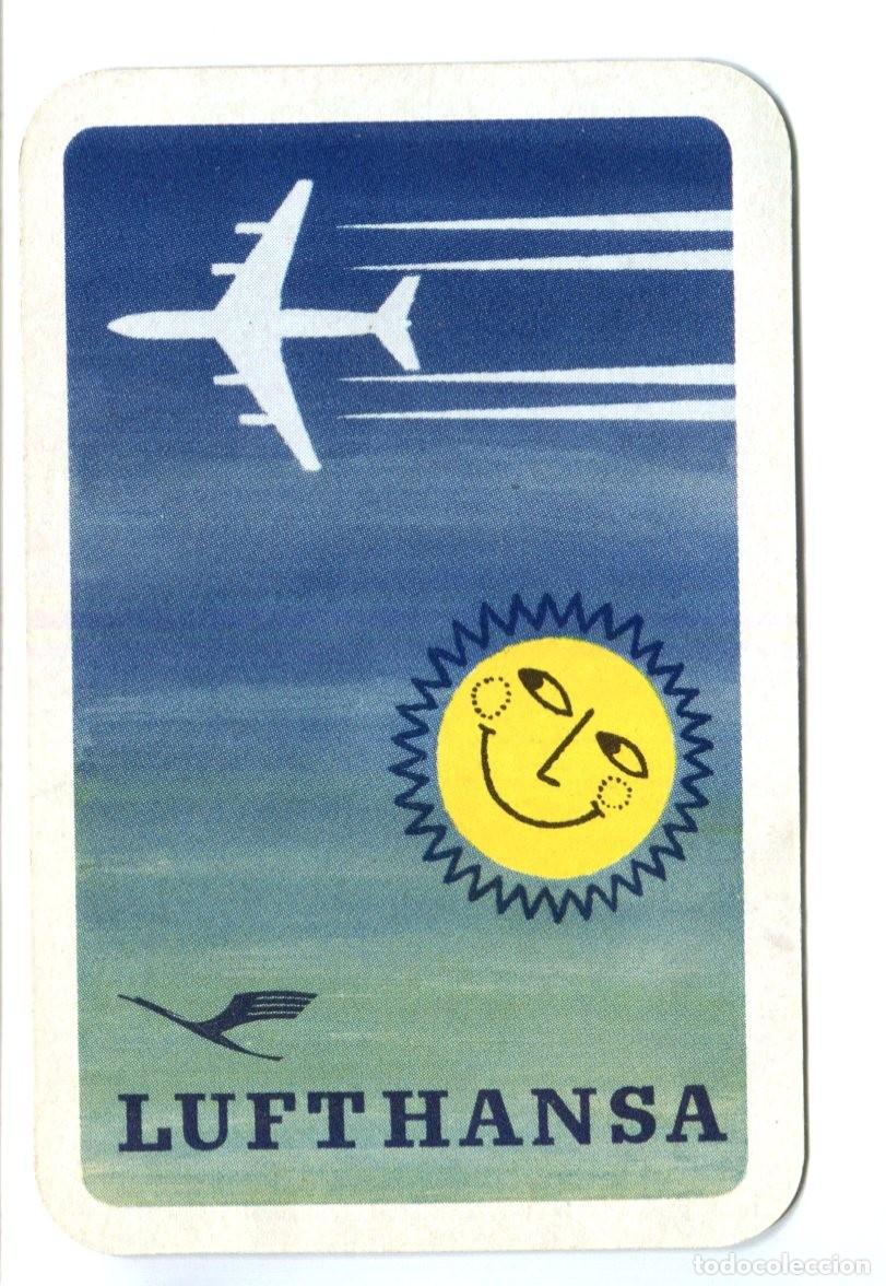 Coleccionismo Calendarios: CALENDARIO BOLSILLO COMPA&Ntilde;IA AEREA LUFTHANSA &ndash; A&Ntilde;O 1962 AVION TRANSPORTE