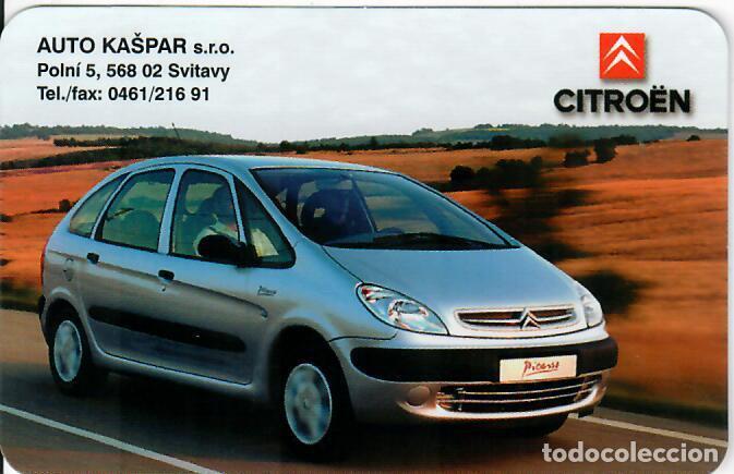 Coleccionismo Calendarios: CALENDARIO DE BOLSILLO DE REP. CHECA - A&Ntilde;O 2001 - CITROEN