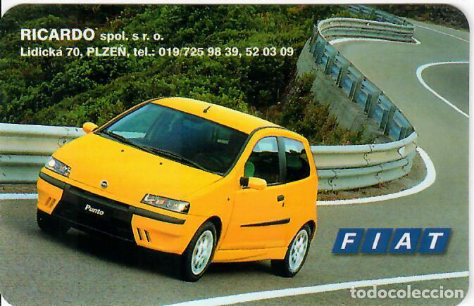 Coleccionismo Calendarios: CALENDARIO DE BOLSILLO DE REP. CHECA - A&Ntilde;O 2001 - FIAT
