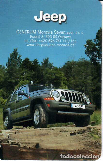 Coleccionismo Calendarios: CALENDARIO DE BOLSILLO DE REP. CHECA - A&Ntilde;O 2005 - JEEP