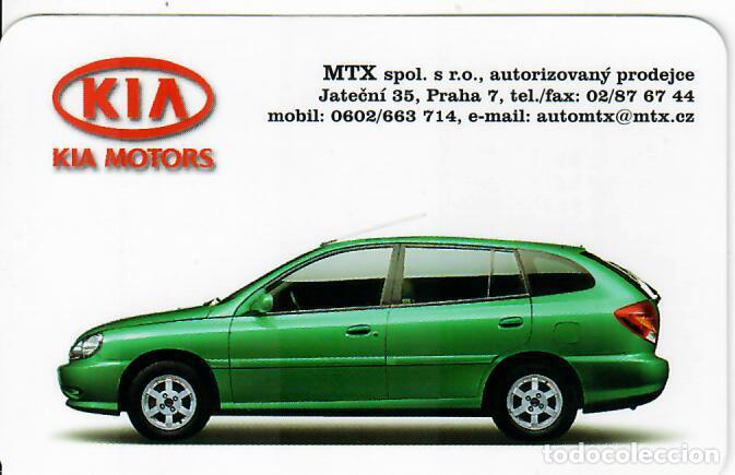 Coleccionismo Calendarios: CALENDARIO DE BOLSILLO DE REP. CHECA - A&Ntilde;O 2001 - KIA