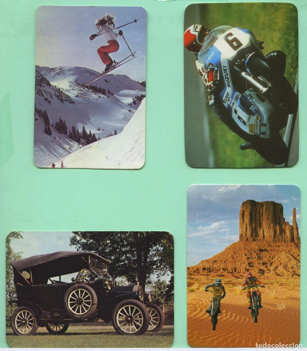 Coleccionismo Calendarios: Calendarios de La Ca&ntilde;ada-Hu&eacute;rcal de Almer&iacute;a-Almer&iacute;a. A&ntilde;os 80. Deporte y automoci&oacute;n.