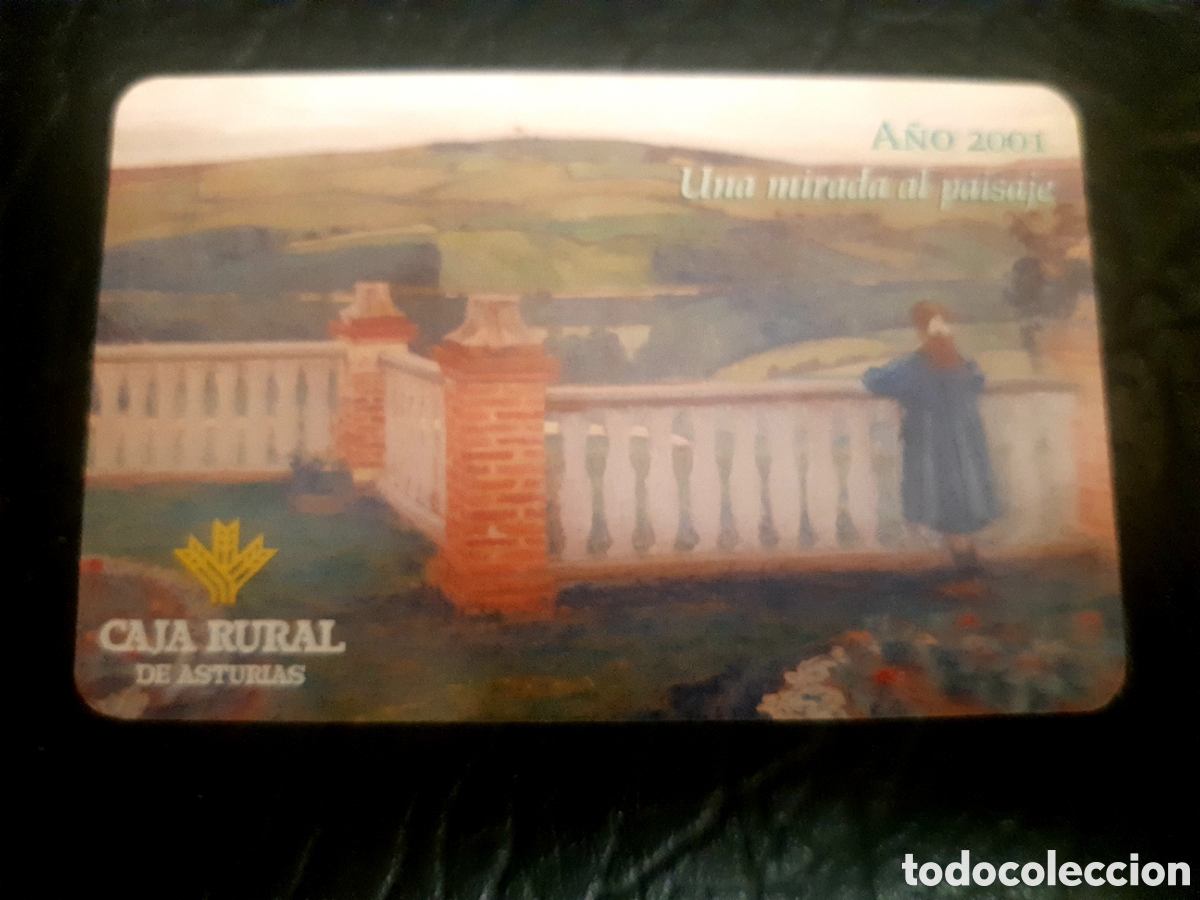 Coleccionismo Calendarios: Calendario fournier Caja Rural de Asturias 2001