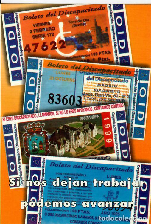 Coleccionismo Calendarios: CALENDARIO DE PUBLICIDAD - A&Ntilde;O 2000 - LOTER&Iacute;A OID