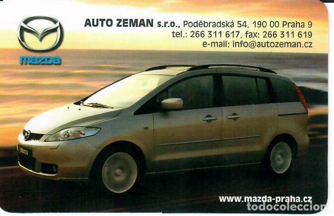 Coleccionismo Calendarios: CALENDARIO DE BOLSILLO DE REP. CHECA - A&Ntilde;O 2005 - MAZDA