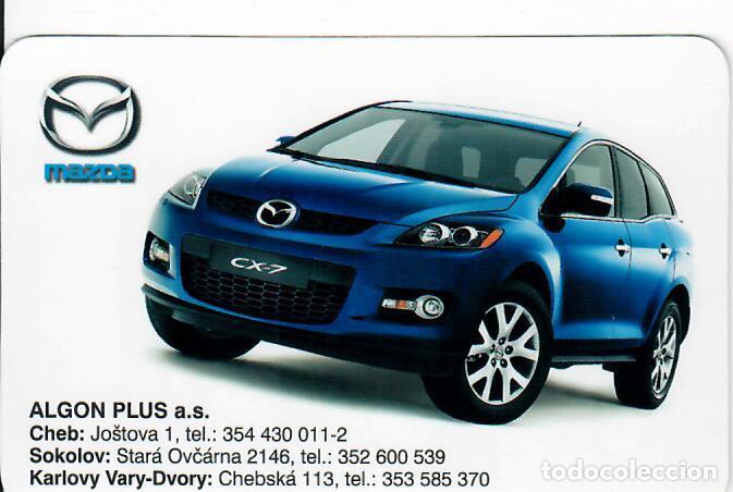 Coleccionismo Calendarios: CALENDARIO DE BOLSILLO DE REP. CHECA - A&Ntilde;O 2007 - MAZDA