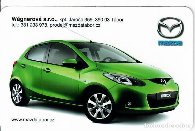 Coleccionismo Calendarios: CALENDARIO DE BOLSILLO DE REP. CHECA - A&Ntilde;O 2008 - MAZDA