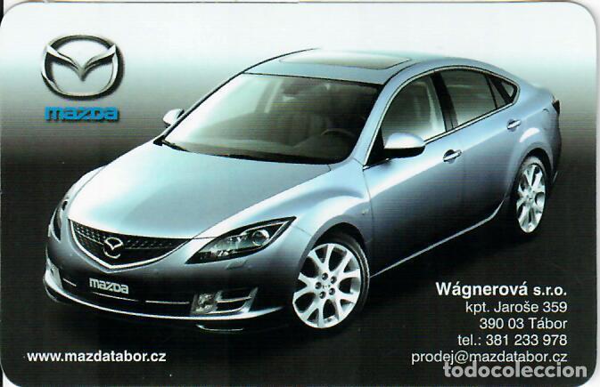 Coleccionismo Calendarios: CALENDARIO DE BOLSILLO DE REP. CHECA - A&Ntilde;O 2009 - MAZDA