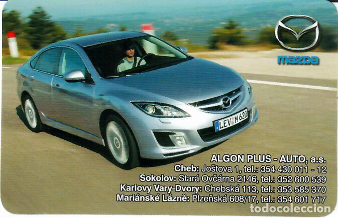Coleccionismo Calendarios: CALENDARIO DE BOLSILLO DE REP. CHECA - A&Ntilde;O 2009 - MAZDA