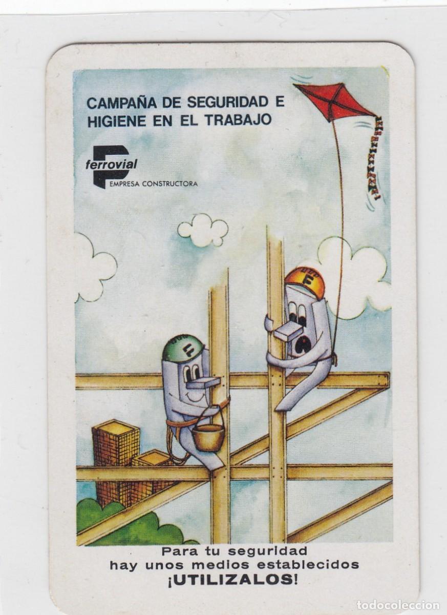 Coleccionismo Calendarios: CALENDARIO DE BOLSILLO. H. FOURNIER. FERROVIAL. EMPRESA CONSTRUCTORA. A&Ntilde;O 1976