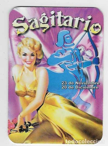 Coleccionismo Calendarios: CALENDARIO DE BOLSILLO A&Ntilde;O 2010 HOR&Oacute;SCOPO - SAGITARIO - CHICA - SIN PUBLICIDAD - VER FOTO REVERSO