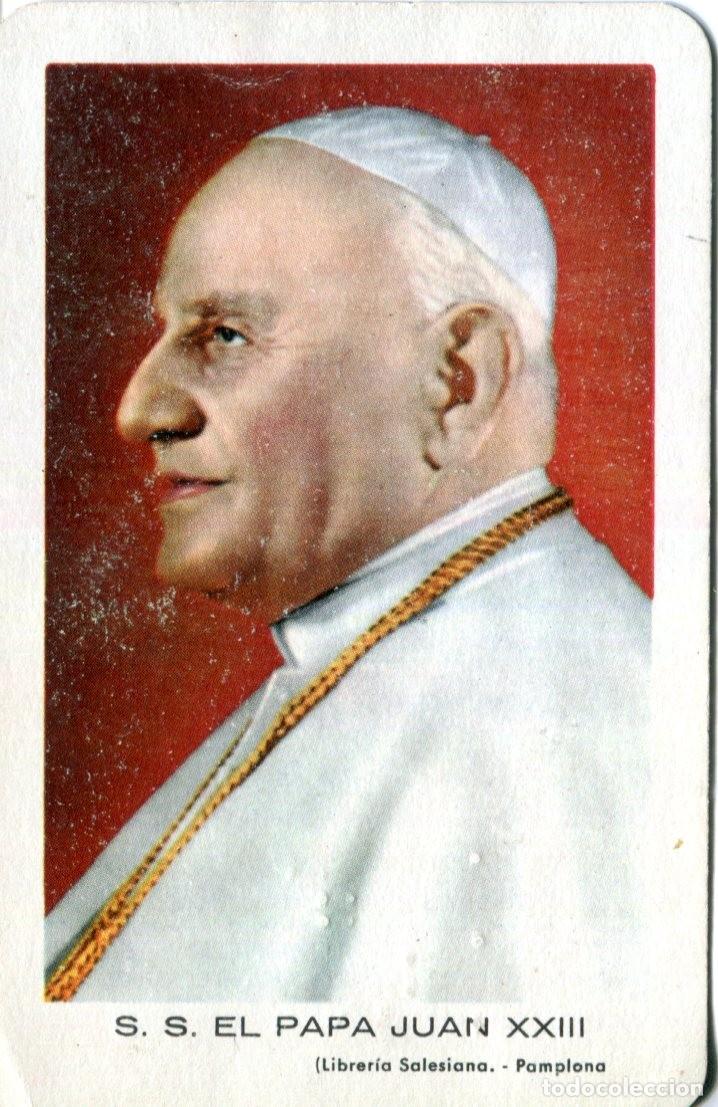 Coleccionismo Calendarios: CALENDARIO FOURNIER 1960 - S.S. EL PAPA JUAN XXIII A&Ntilde;O 1960