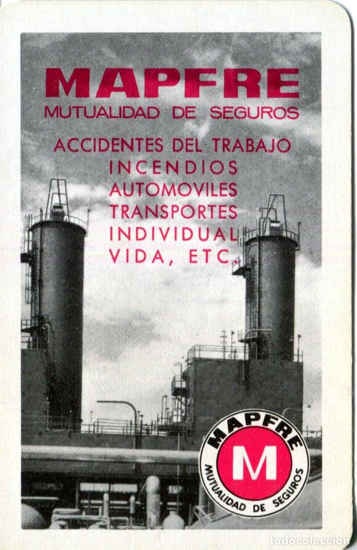 Coleccionismo Calendarios: CALENDARIO DE BOLSILLO FOURNIER MAPFRE MUTUALIDAD DE SEGUROS 1966