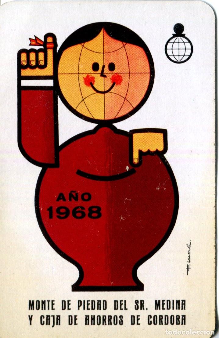 Coleccionismo Calendarios: CALENDARIO BOLSILLO FOURNIER 1968,MONTE DE PIEDAD DEL SR MEDINA Y CAJA DE AHORROS DE CORDOBA