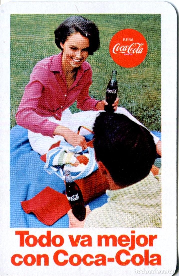 Colecionismo Calend&aacute;rios: CALENDARIO DE BOLSILLO PUBLICITARIO FOURNIER A&Ntilde;O 1969 BEBIDAS - COCA COLA