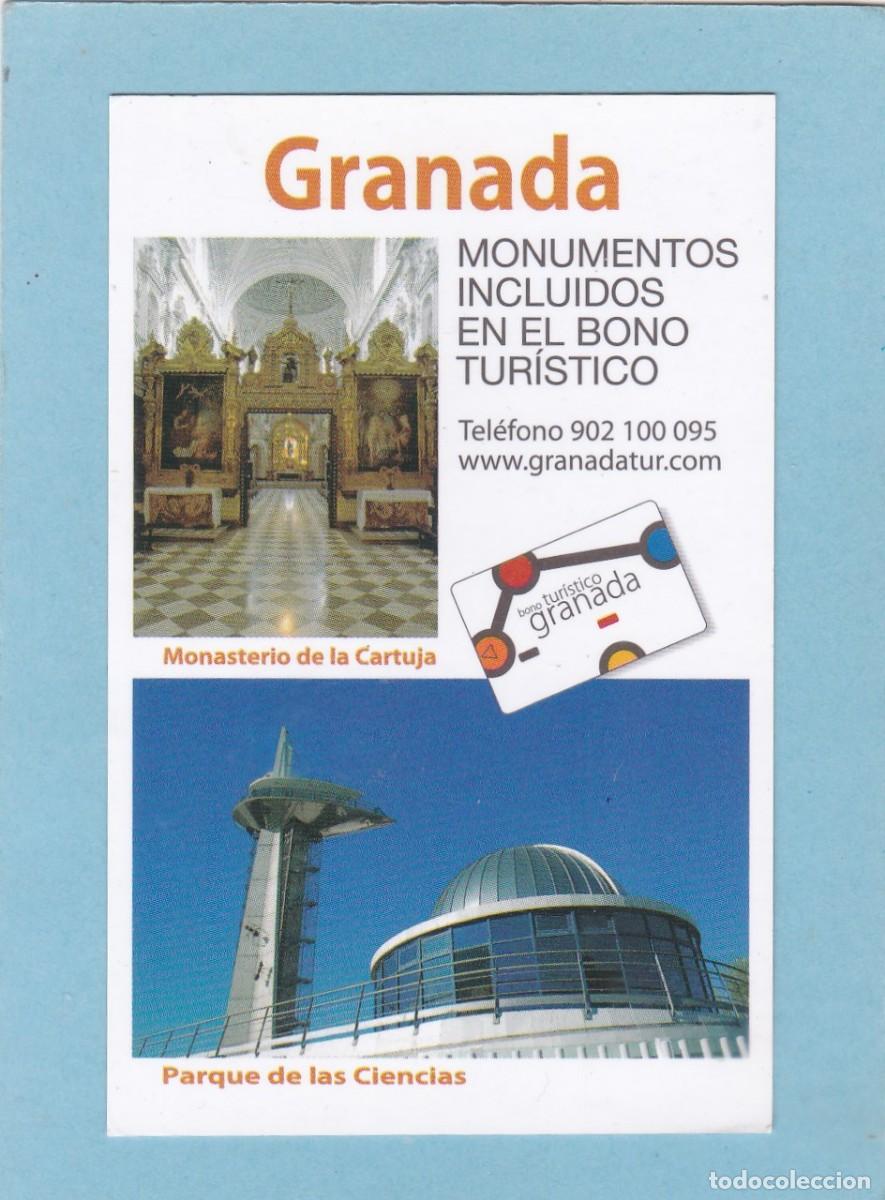 Coleccionismo Calendarios: CALENDARIO 2010 - GRANADA. MONUMENTOS INCLUIDOS EN EL BONO TURISTICO