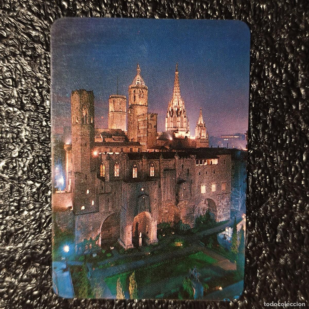 Coleccionismo Calendarios: CALENDARIO BOLSILLO . CATEDRAL BARCELONA * CASTILLO 1984 *Barrio G&oacute;tico *CAFETERIA ABC * SEVILLA* A1