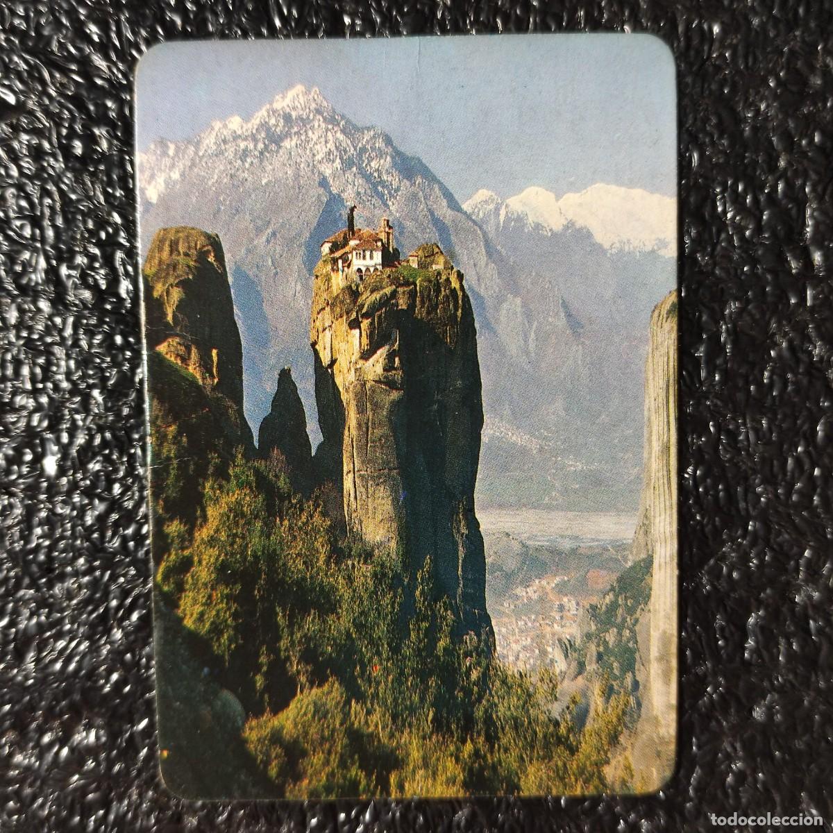 Coleccionismo Calendarios: CALENDARIO BOLSILLO . Monasterio de la Trinidad . Meteora, GRECIA **1989 A4