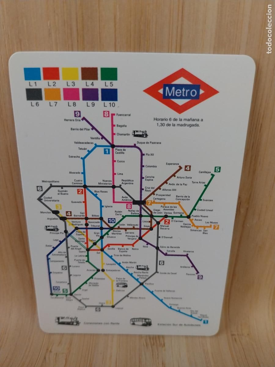 Coleccionismo Calendarios: METRO MAPA A&Ntilde;O 1997 PUBLICIDAD PUBLI *** SUMINISTROS LIMPIADORES ** REF ADHEVESA