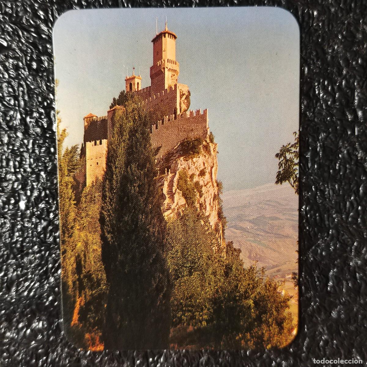 Coleccionismo Calendarios: CALENDARIO BOLSILLO CASTILLO .Torre Guaita ( La Rocca) SAN MARINO . ITALIA ** PUBL. CADIZ 1977 ** A4