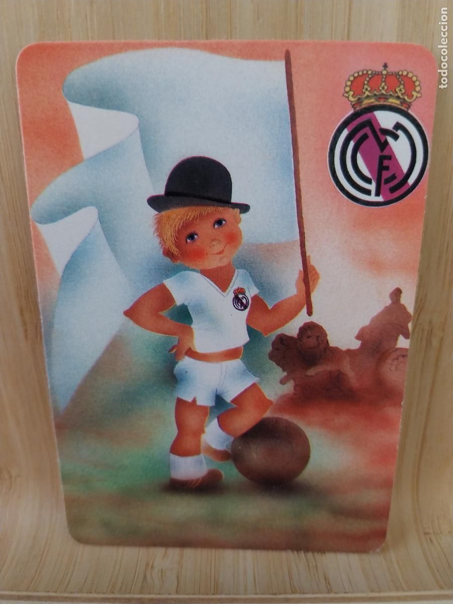 Collezionismo Calendari: REAL MADRID ILUSTRACION CALENDARIO A&Ntilde;O 1990 PUBLI * DECORACIONES DONOSTIARRA * REF MP 166