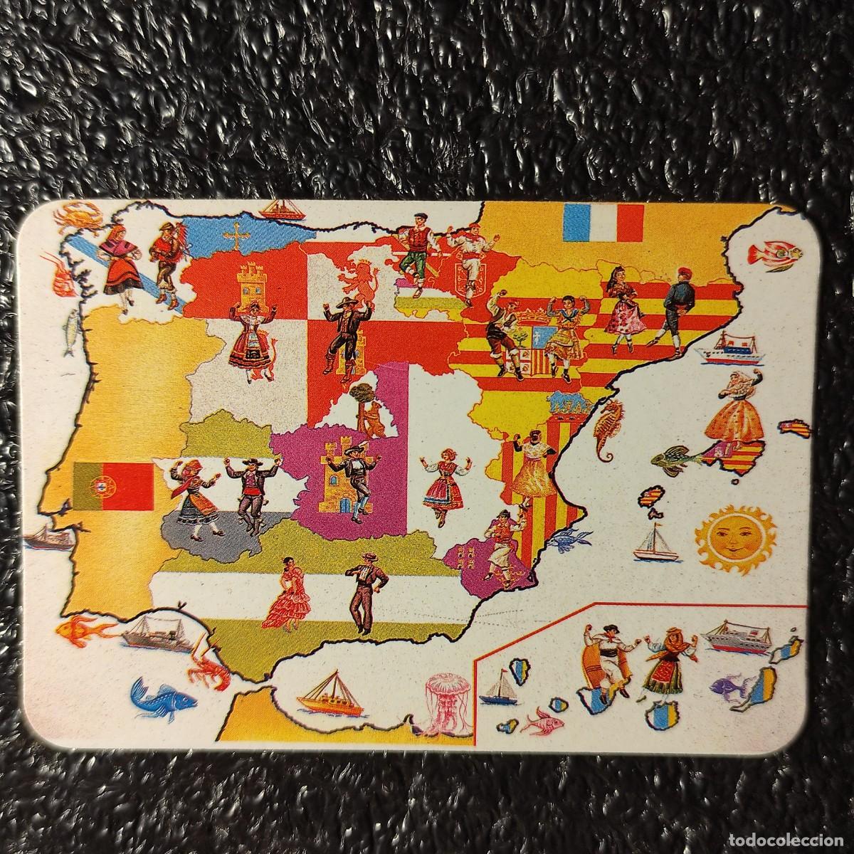 Coleccionismo Calendarios: CALENDARIO BOLSILLO . TRAJES REGIONALES . MAPA DE ESPA&Ntilde;A 1991 ** PORTANOVA . GRANADA ** A4