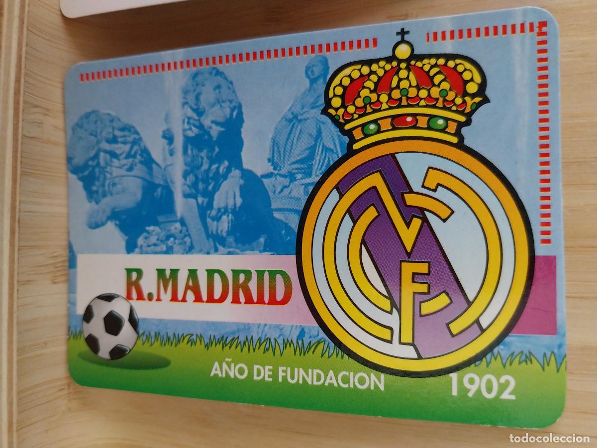 Coleccionismo Calendarios: REAL MADRID ILUSTRACION CALENDARIO A&Ntilde;O 2000 PUBLI * AVILUX PERSIANAS * REF BO 670