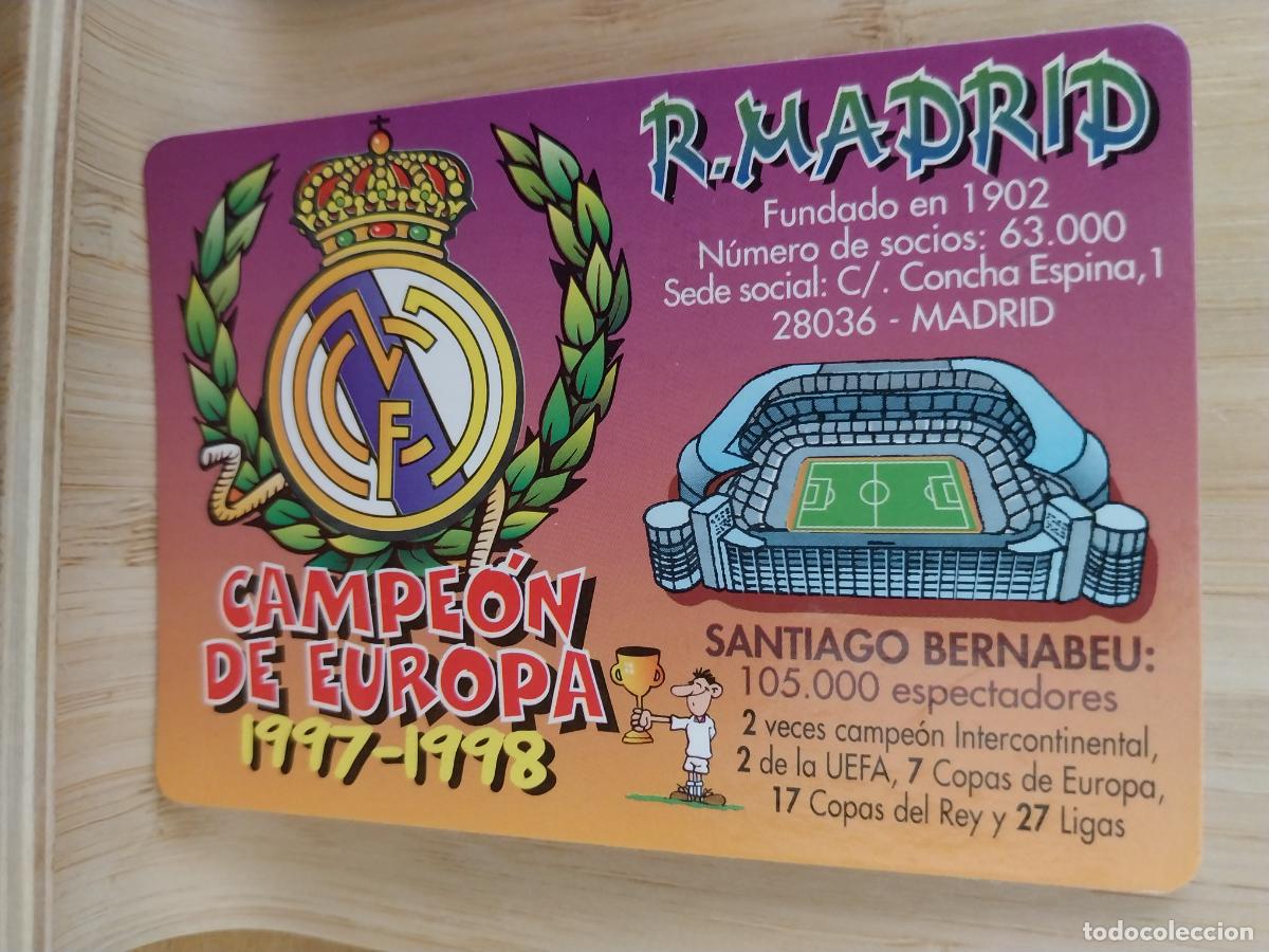 Coleccionismo Calendarios: REAL MADRID ILUSTRACION CALENDARIO A&Ntilde;O 2000 PUBLI * CAFETERIA ALFREDO&acute;S * REF WCB 313 ---