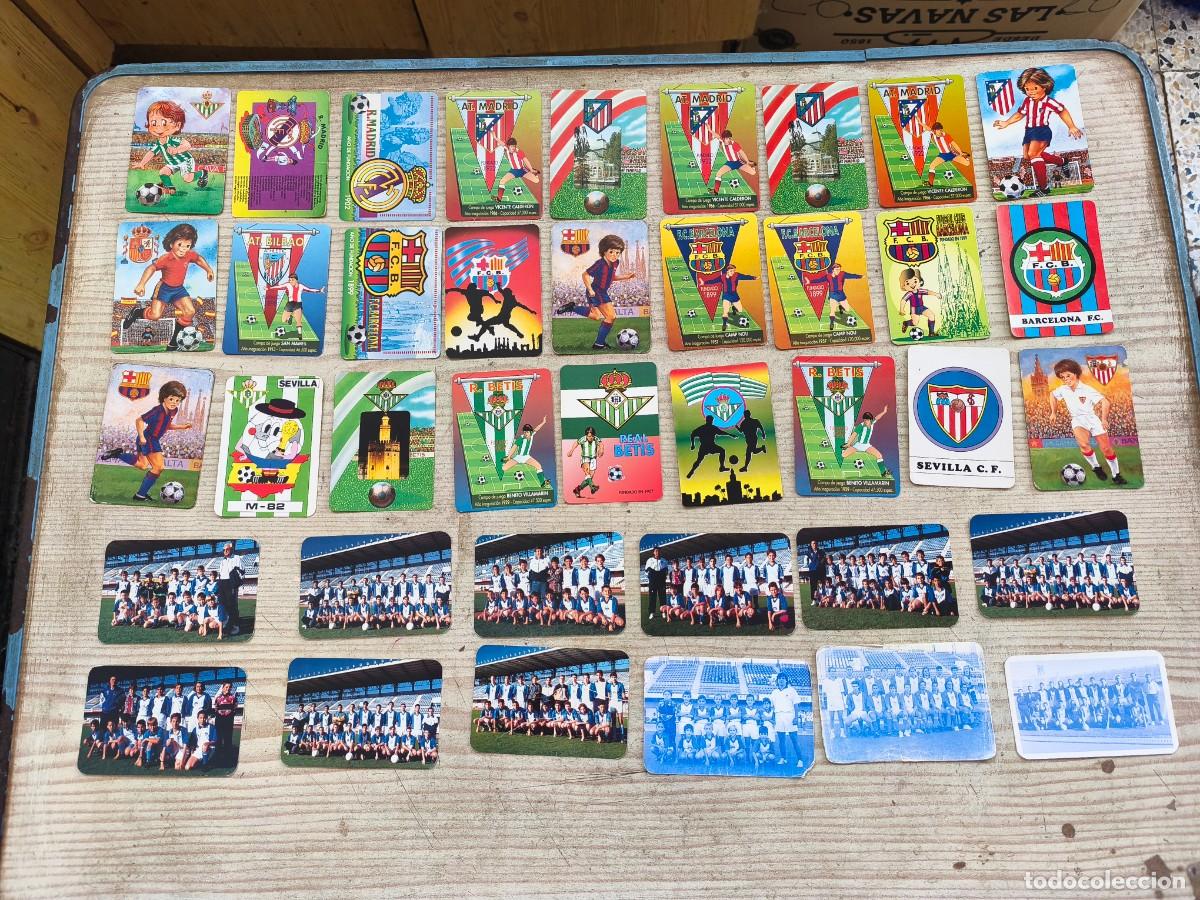 Coleccionismo Calendarios: Lote 53 Calendarios Futbol