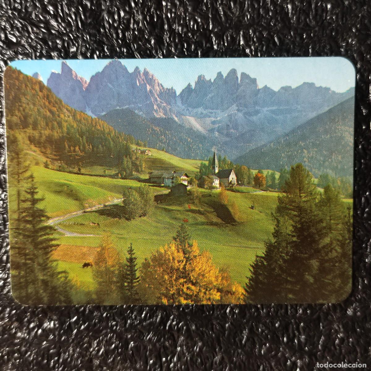 Coleccionismo Calendarios: CALENDARIO BOLSILLO . Dolomitas . Valle de Santa Magdalena, Italia** A4