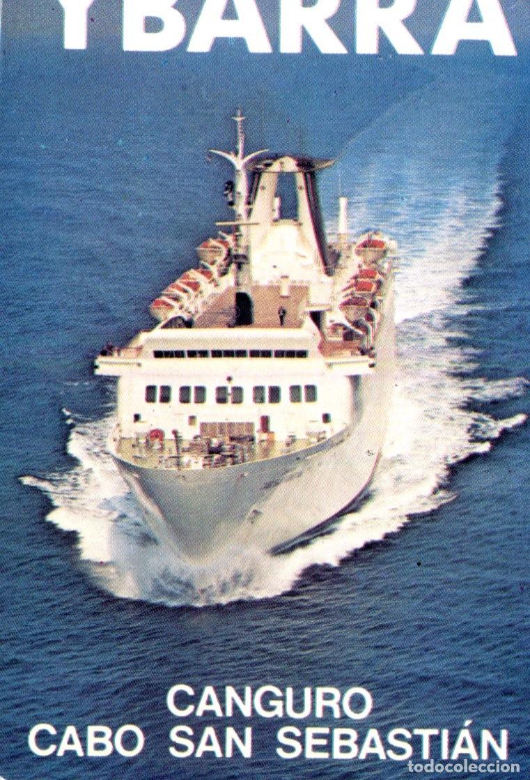 Colecionismo Calend&aacute;rios: CALENDARIO BOLSILLO TRANSPORTE 1974 (BARCO. YBARRA) MUY BIEN (FOTO REV.)