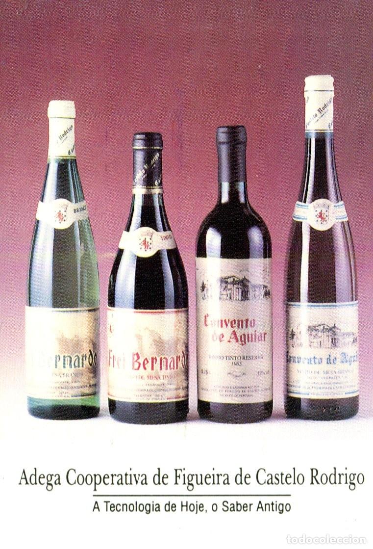 Collectables Calendars: Calendario A&ntilde;o 1992: Vino ADEGA COOPERATIVA DE FIGUEIRA DE CASTELO RODRIGO (Portugal)