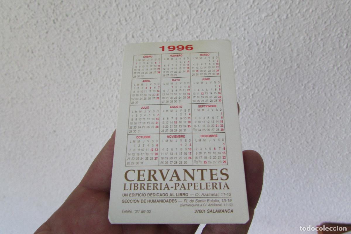 Coleccionismo Calendarios: Calendario SALAMANCA. Papeler&iacute;a LIBRERIA Cervantes. 1996