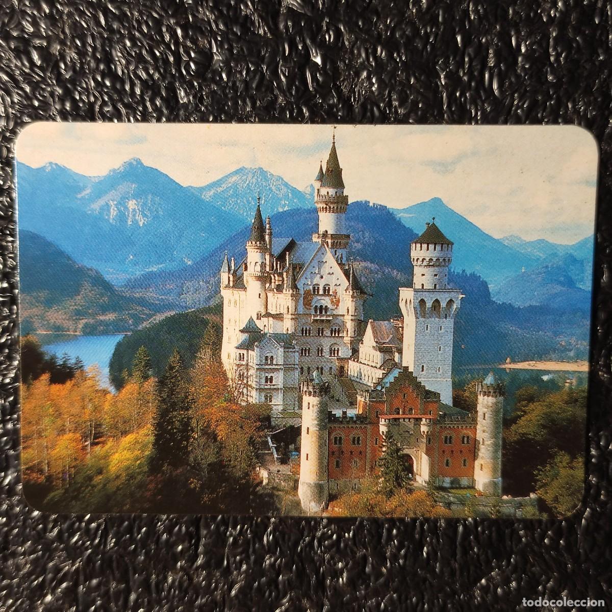 Colecionismo Calend&aacute;rios: CALENDARIO BOLSILLO .Castillo de Neuschwanstein en Baviera, Alemania* 1996 * NINO&acute;S . MADRID ** A1