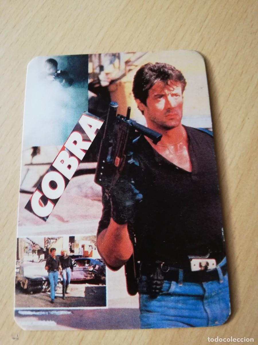Coleccionismo Calendarios: CALENDARIO PELICULA COBRA SYLVESTER STALLONE - 1989