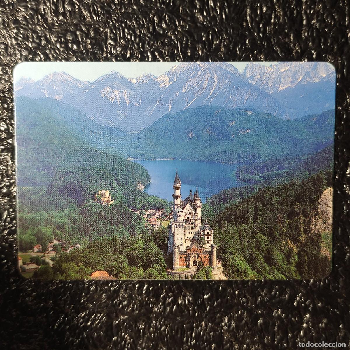 Coleccionismo Calendarios: CALENDARIO BOLSILLO . Castillo de Neuschwanstein ** BAVIERA * ALEMANIA 1992 ** MP102
