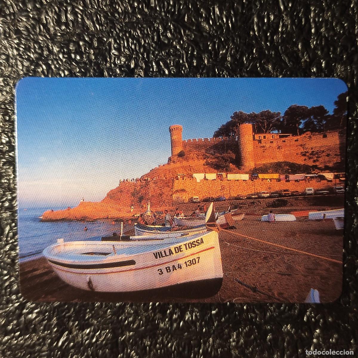 Coleccionismo Calendarios: CALENDARIO BOLSILLO . Castillo de de Tossa de Mar ** Girona . Catalu&ntilde;a 2001 ** A1