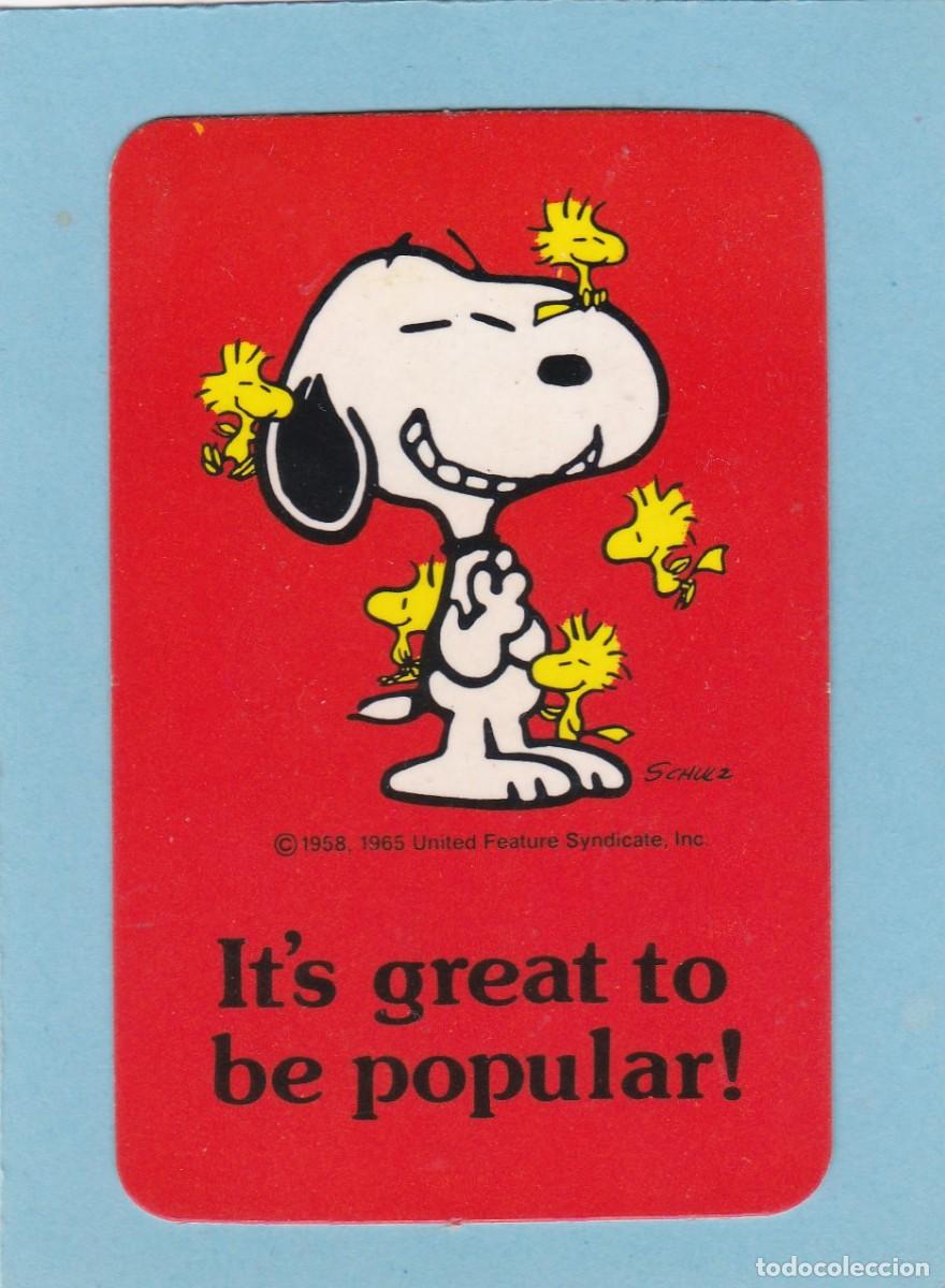Coleccionismo Calendarios: CALENDARIO PORTUGAL 1983 - DIBUJO SNOOPY . SCHULZ