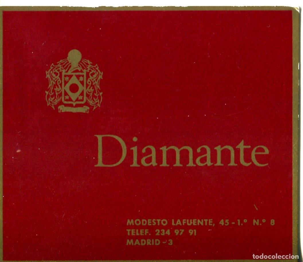 Colecionismo Calend&aacute;rios: CALENDARIO PUBLICITARIO CIGARRILLOS DIAMANTE A&Ntilde;O 1973 VER FOTOS TABACO