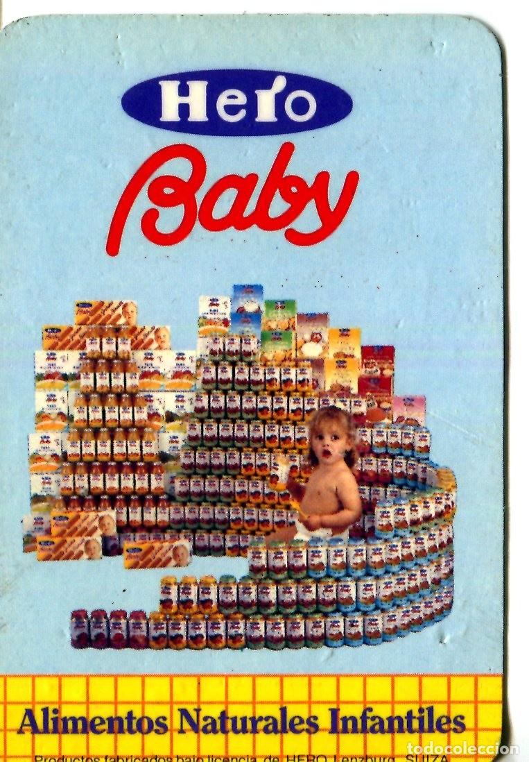 Colecionismo Calend&aacute;rios: Calendario de Bolsillo - Hero Baby Alimentos Naturales Infantiles A&ntilde;o 1991
