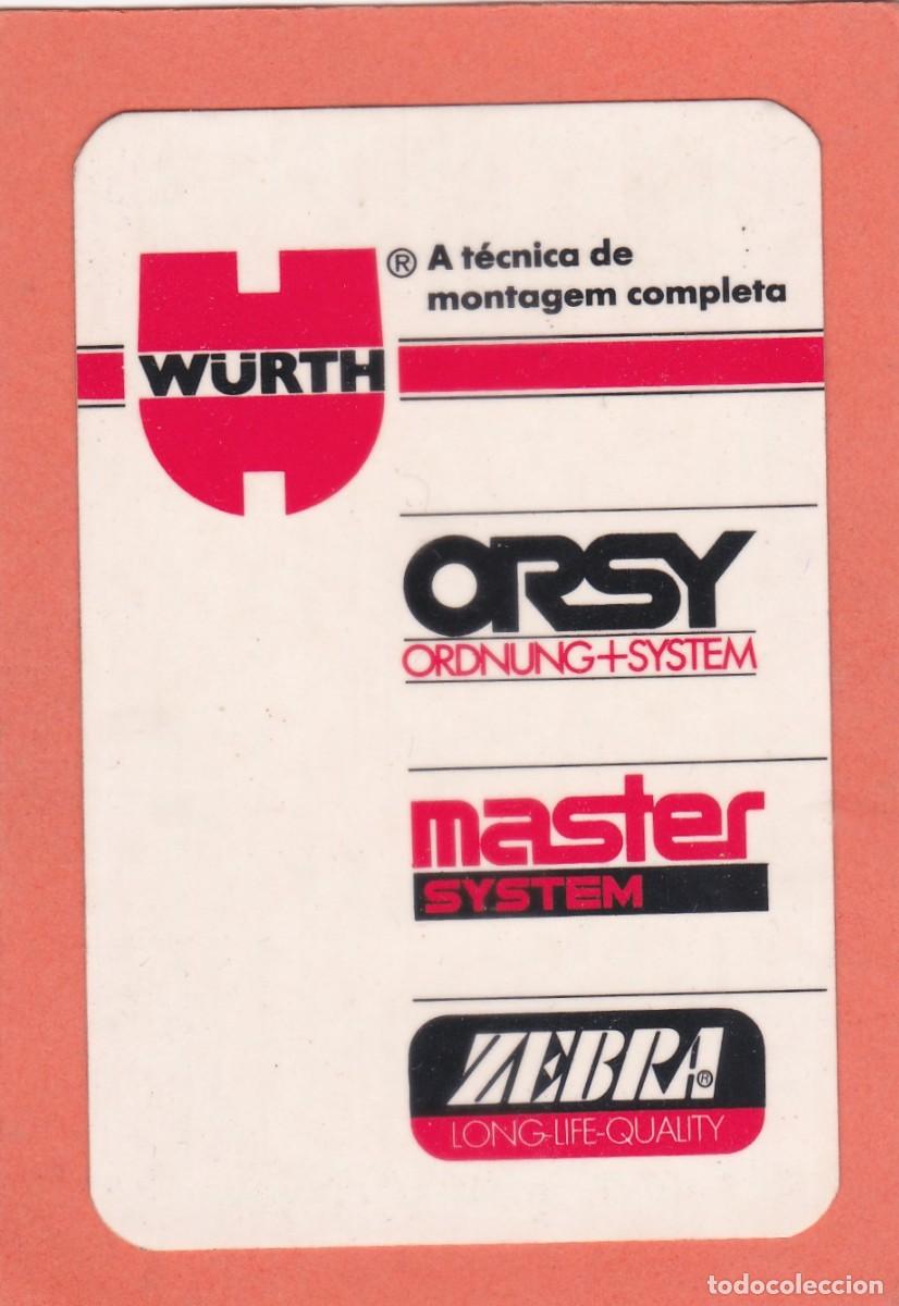 Coleccionismo Calendarios: CALENDARIO PORTUGAL 1985 - W&Uuml;RTH