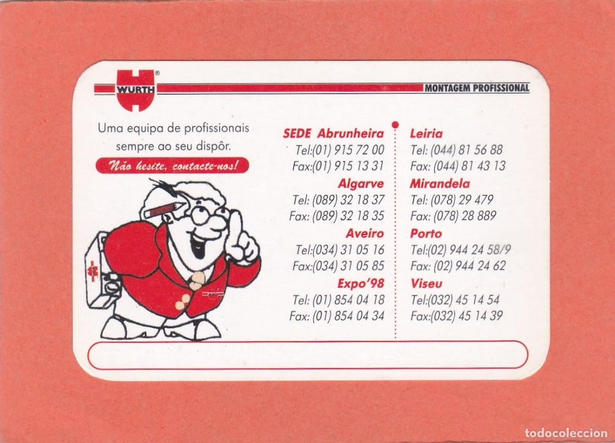 Coleccionismo Calendarios: CALENDARIO PORTUGAL 1998 - W&Uuml;RTH