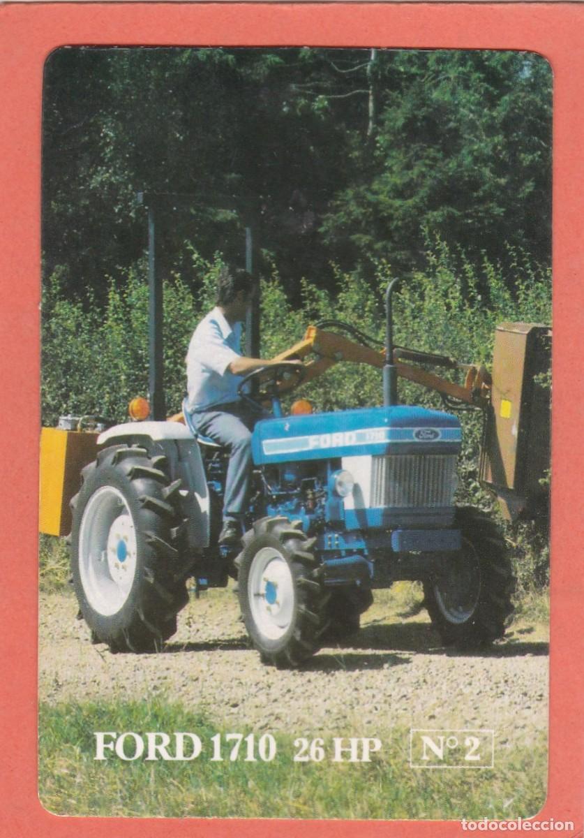 Coleccionismo Calendarios: CALENDARIO PORTUGAL 1986 - TRACTOR FORD 1710 26 HP