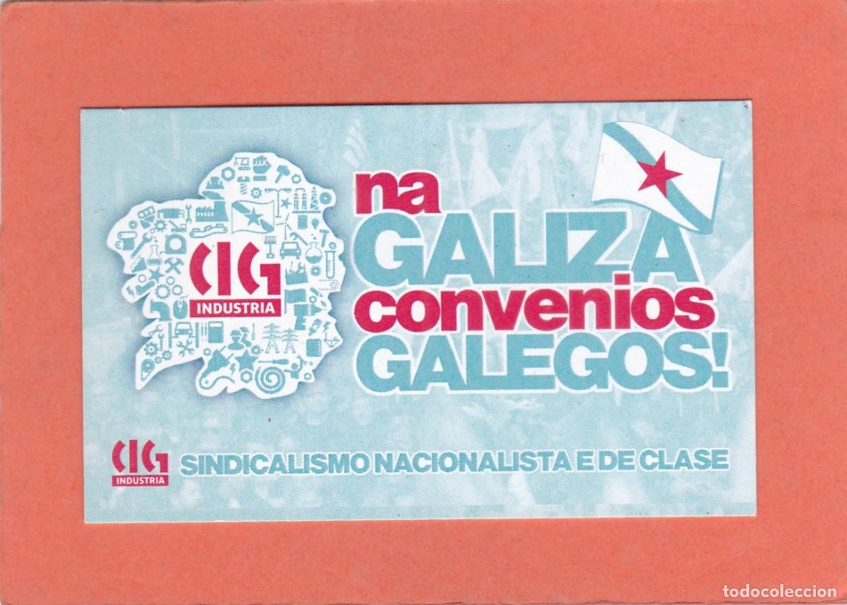 Coleccionismo Calendarios: CALENDARIO 2025 - SINDICATO CIG INDUSTRIA (GALLEGO)