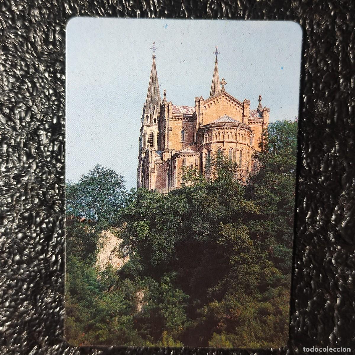 Coleccionismo Calendarios: CALENDARIO BOLSILLO . Bas&iacute;lica de Santa Mar&iacute;a la Real de Covadonga en Asturias 2000 ** A1