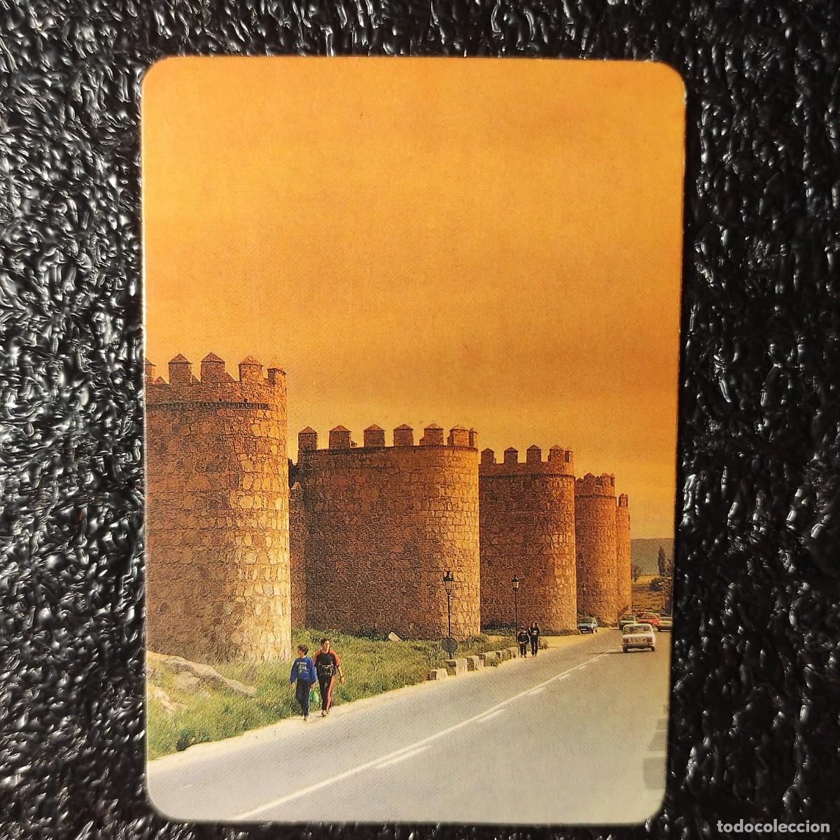 Coleccionismo Calendarios: CALENDARIO BOLSILLO CASTILLO .MURALLA DE AVILA CASTILLA Y LEON 1990 ** A1